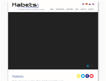 Tablet Screenshot of habets.nl
